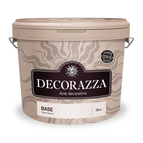 Подложечная грунт-краска под декоративные покрытия Decorazza Base / Декорацца Бейс