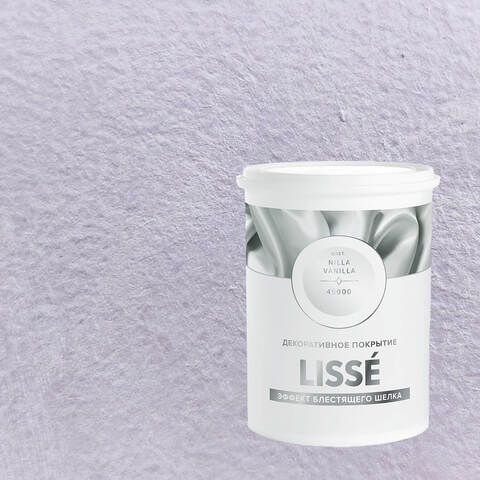 Декоративная штукатурка с эффектом блестящего шелка Vincent Decor Lisse / Винсент Декор Лиссе