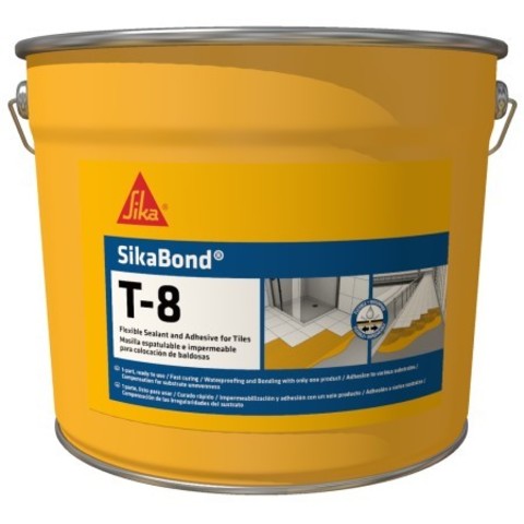 Клей-гидроизоляция для плитки Sika SikaBond T8 / Зика Зикабонд Т8