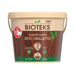Водная лазурь для древесины Bioteks / Биотекс Эко-защита