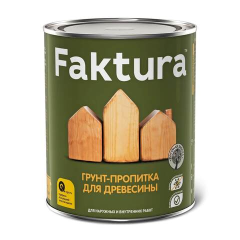 Грунт-пропитка для древесины Faktura / Фактура