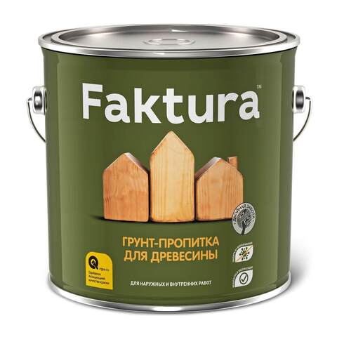Грунт-пропитка для древесины Faktura / Фактура