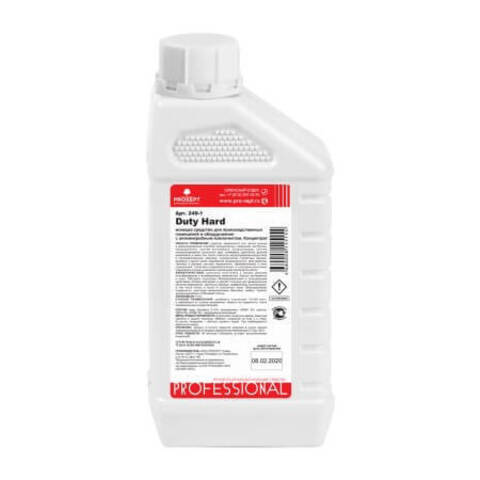 Средство моющее для производственных помещений Prosept Duty Hard / Просепт Дёти Хард