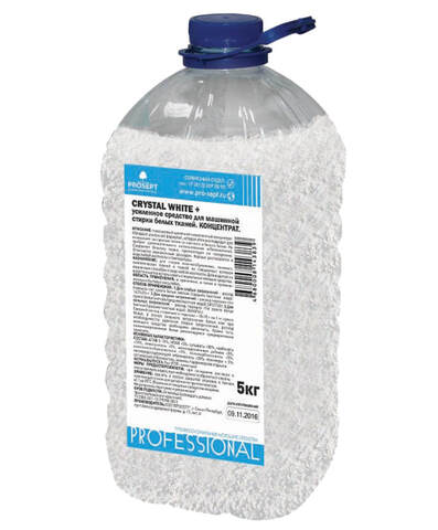 Cтиральный порошок для белых тканей Prosept Prof Crystal White + / Просепт Проф