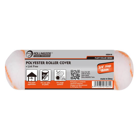 Валик малярный из полиэстера Rollingdog Standard / Роллингдог Стандарт