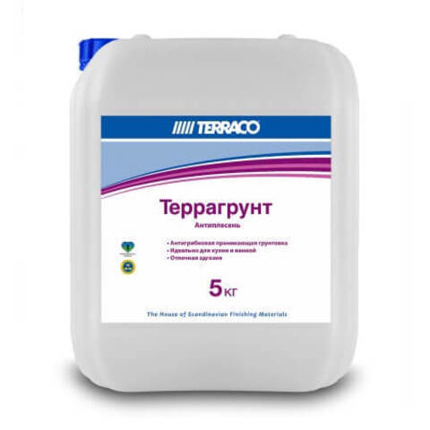 Грунтовка антигрибковая Terraco / Террако Террагрунт Антиплесень