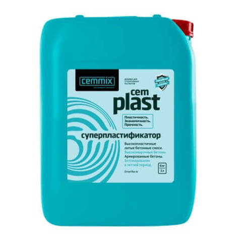Добавка-пластификатор для бетонных смесей Cemmix CemPlast / Цеммикс Цемпласт