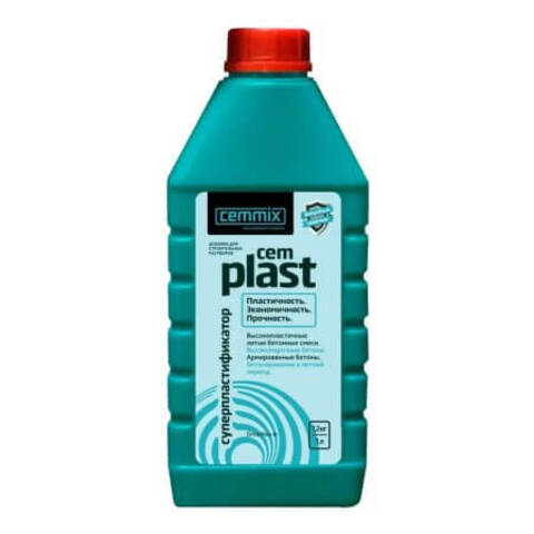 Добавка-пластификатор для бетонных смесей Cemmix CemPlast / Цеммикс Цемпласт