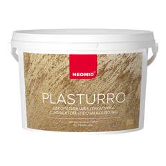 Штукатурка декоративная Neomid Plasturro Песчаные Волны / Неомид Пластурро