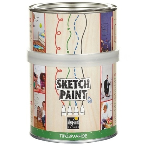 Маркерная краска прозрачная матовая Magpaint Sketchpaint / Магпейнт Скечпейнт