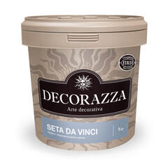 Декоративная штукатурка с эффектом перламутрового шелка Decorazza Seta Da Vinci / Декорацца Сета