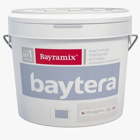 Штукатурка декоративная "короед" Bayramix Baytera / Байрамикс Байтера