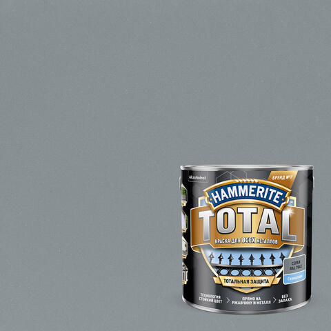 Краска для всех видов металла Hammerite Total / Хаммерайт Тотал