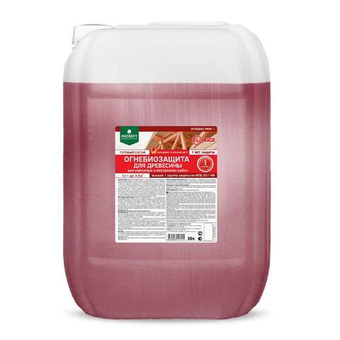 Огнебиозащита для древесины 1 группа Prosept Prof 1 / Просепт Проф 1