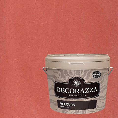 Декоративная штукатурка с эффектом мягкого нежного бархата Decorazza Velours / Декорацца Велюр