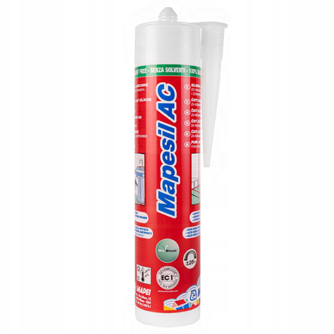 Герметик силиконовый Mapei Mapesil AC / Мапей