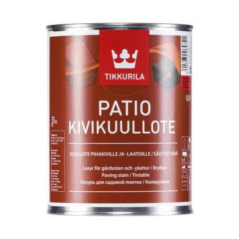 Лазурь для садовой плитки, бетона и камня Tikkurila Patio / Тиккурила Патио