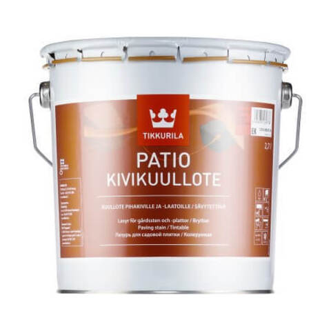 Лазурь для садовой плитки, бетона и камня Tikkurila Patio / Тиккурила Патио