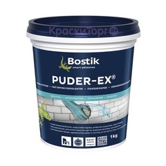 Смесь быстрозатвердевающая гидропломба Bostik Puder EX / Бостик