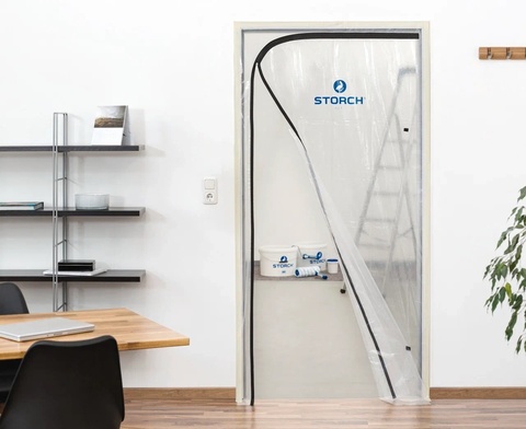 Дверь пленочная Storch Folientür mit Reisverschluss / Шторх