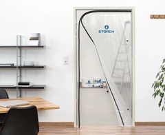 Дверь пленочная Storch Folientür mit Reisverschluss / Шторх