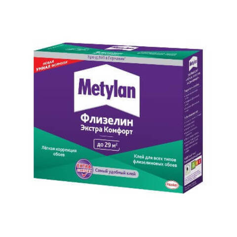 Клей для обоев Метилан Флизелин Экстра Комфорт