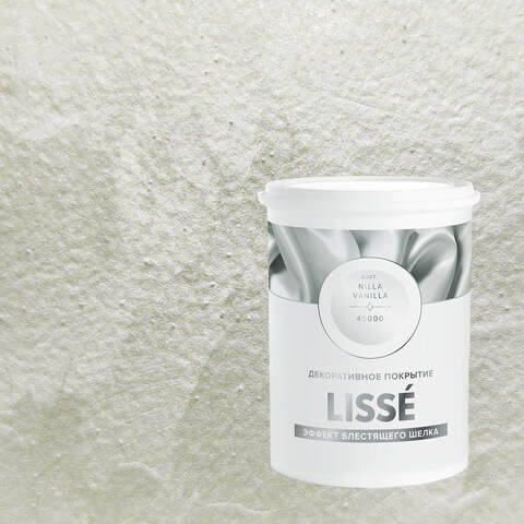 Декоративная штукатурка с эффектом блестящего шелка Vincent Decor Lisse / Винсент Декор Лиссе