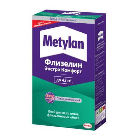 Клей для обоев Метилан Флизелин Экстра Комфорт
