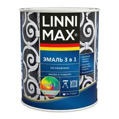 Эмаль по ржавчине 3 в 1 Linnimax / Линнимакс