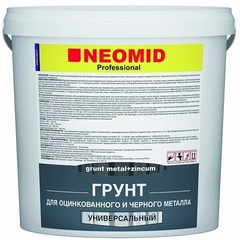 Грунт для оцинкованного и черного металла Neomid Grunt Metal+Zincum / Неомид