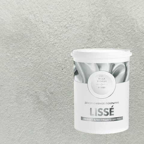 Декоративная штукатурка с эффектом блестящего шелка Vincent Decor Lisse / Винсент Декор Лиссе