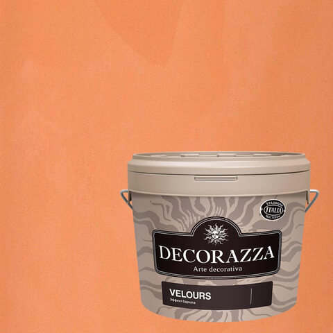 Декоративная штукатурка с эффектом мягкого нежного бархата Decorazza Velours / Декорацца Велюр