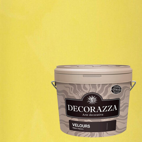 Декоративная штукатурка с эффектом мягкого нежного бархата Decorazza Velours / Декорацца Велюр