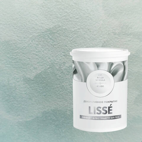 Декоративная штукатурка с эффектом блестящего шелка Vincent Decor Lisse / Винсент Декор Лиссе