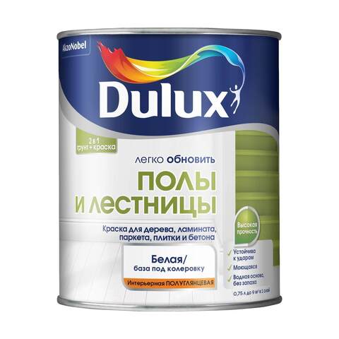 Краска Dulux / Дюлакс Полы и Лестницы полуглянцевая