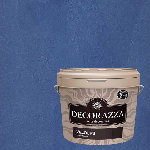 Декоративная штукатурка с эффектом мягкого нежного бархата Decorazza Velours / Декорацца Велюр