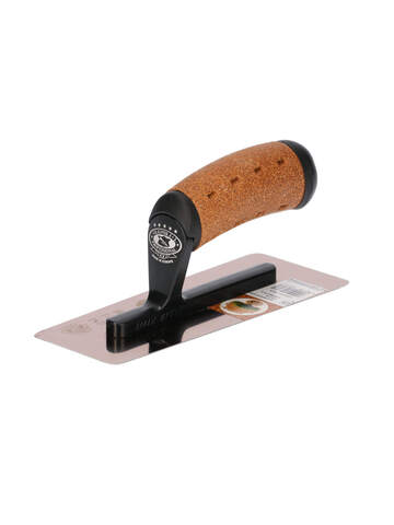 Кельма венецианская с ручкой пробка Olejnik Premium Gold Line / Олейник