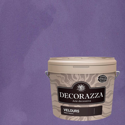 Декоративная штукатурка с эффектом мягкого нежного бархата Decorazza Velours / Декорацца Велюр