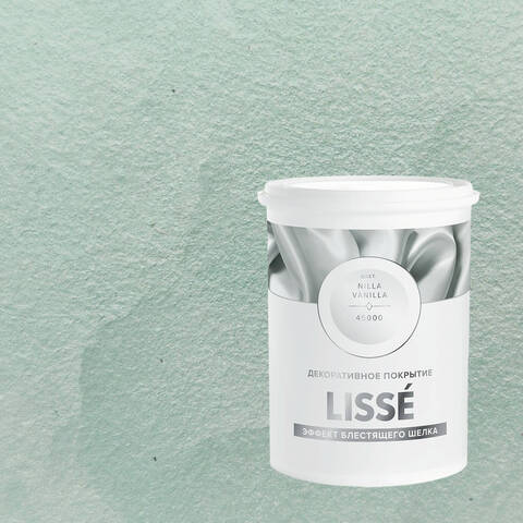 Декоративная штукатурка с эффектом блестящего шелка Vincent Decor Lisse / Винсент Декор Лиссе