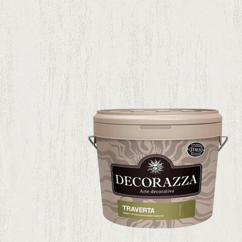 Декоративная штукатурка с эффектом камня травертина Decorazza Traverta / Декорацца Траверта