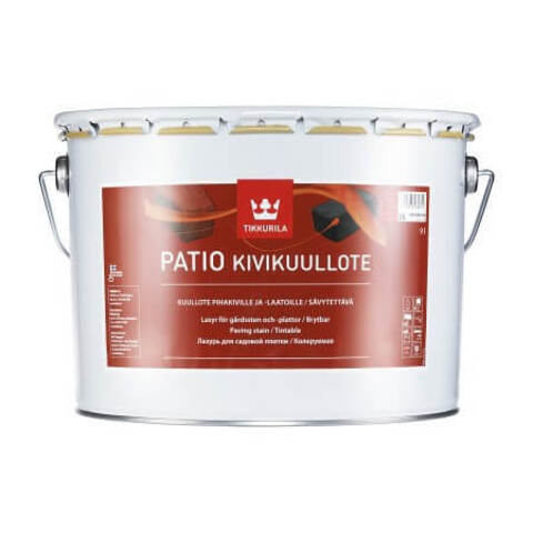 Лазурь для садовой плитки, бетона и камня Tikkurila Patio / Тиккурила Патио