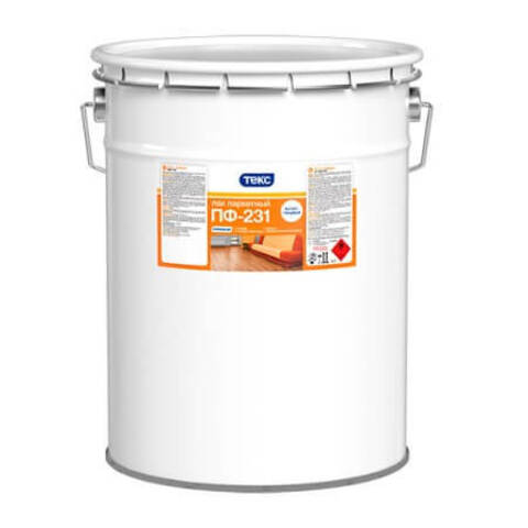 Лак паркетный ПФ-231 Текс Универсал глянцевый