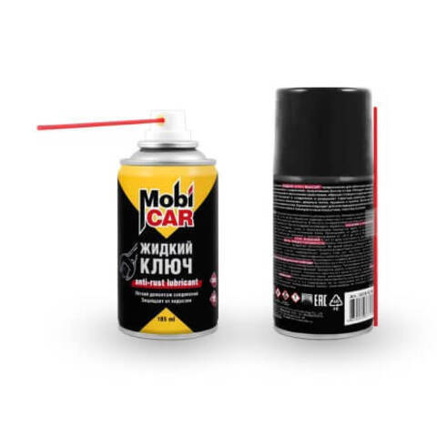 Смазка аэрозольная профессиональная Жидкий ключ MobiCAR / Мобикар