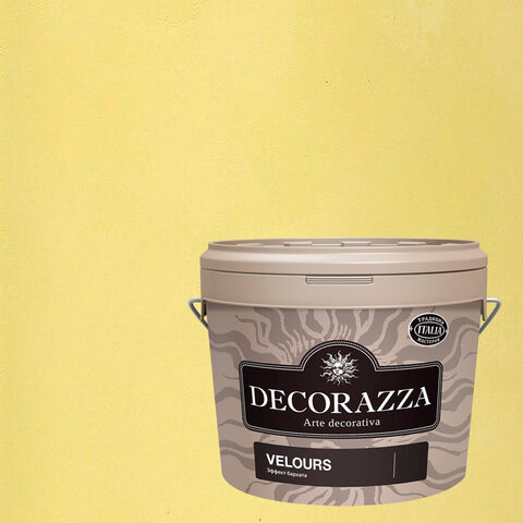 Декоративная штукатурка с эффектом мягкого нежного бархата Decorazza Velours / Декорацца Велюр