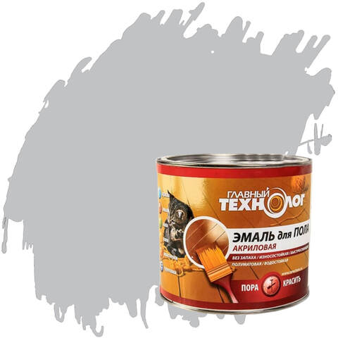 Эмаль для пола акриловая Главный Технолог