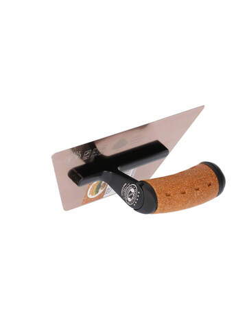 Кельма венецианская с ручкой пробка Olejnik Premium Gold Line / Олейник