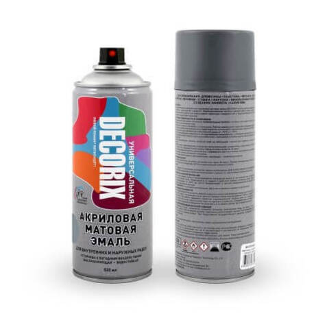 Эмаль акриловая универсальная матовая Decorix / Декорикс