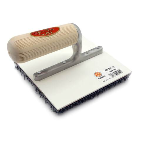 Щетка-скребок с деревянной ручкой для декоративных работ Pavan 817/TE | Паван