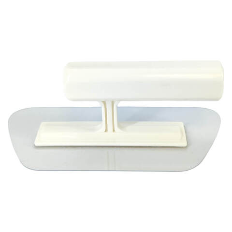 Кельма венецианская пластиковая трапециевидная мягкая прозрачная STMDecor D1159R / СТМДекор