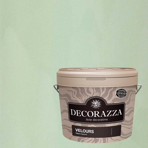 Декоративная штукатурка с эффектом мягкого нежного бархата Decorazza Velours / Декорацца Велюр